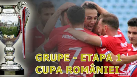 Cupa României, faza grupelor | CS Ocna Mureș dă lovitura și învinge Chindia. Unirea Slobozia și Gloria Buzău au pierdut la limită