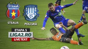Steaua îi produce Politehnicii Iași primul eșec în acest sezon și urcă pe locurile de play-off