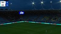 A picat nocturna la Dinamo Kiev – U Cluj! Arbitrul a fost nevoit să întrerupă meciul
