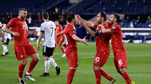 România, veste șoc din Germania! Macedonia de Nord câștigă cu nemții după un final dramatic! Naționala lui Mirel Rădoi, șanse minime la calificare după doar trei meciuri | VIDEO