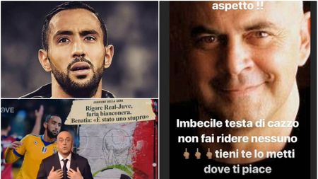 VIDEO | Acum chiar s-a întrecut limita după penalty-ul din Real Madrid - Juventus! Benatia l-a amenințat pe un comediant italian: "Dacă dorești să experimentezi trăirile violului, atunci....". Atacuri suburbane venite din ambele părți