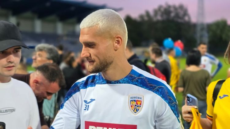 Daniel Bîrligea, ce apariție la reunirea naționalei! Și-a schimbat look-ul de când joacă în Serie A