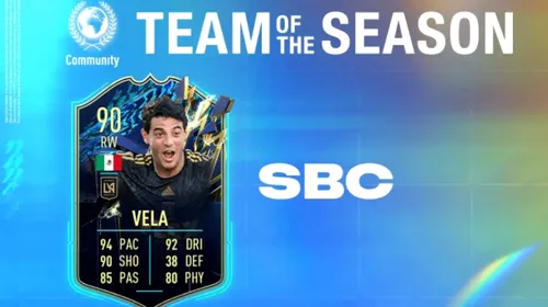 Carlos Vela în FIFA 22! Cerințe SBC + recenzia cardului