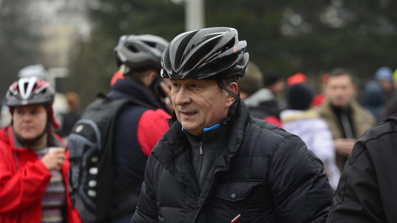 VIDEO - Fluierul de start în expediția "Cu bicicleta la mare", dat de Ion Crăciunescu. Fostul arbitru, în dialog cu Andru Nenciu