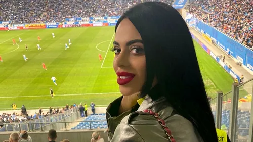 Ea este Maria Ceaușilă, bruneta sexy care a atras toate privirile la Craiova! Cum arată fiica fostului fotbalist Gheorghe Ceaușilă | GALERIE FOTO