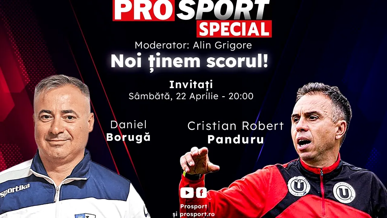 Comentăm împreună la ProSport Special meciul primelor clasate Farul Constanța - CFR Cluj, din etapa a 5-a a play-off-ului din Superliga, alături de Daniel Borugă și Cristian Robert Panduru