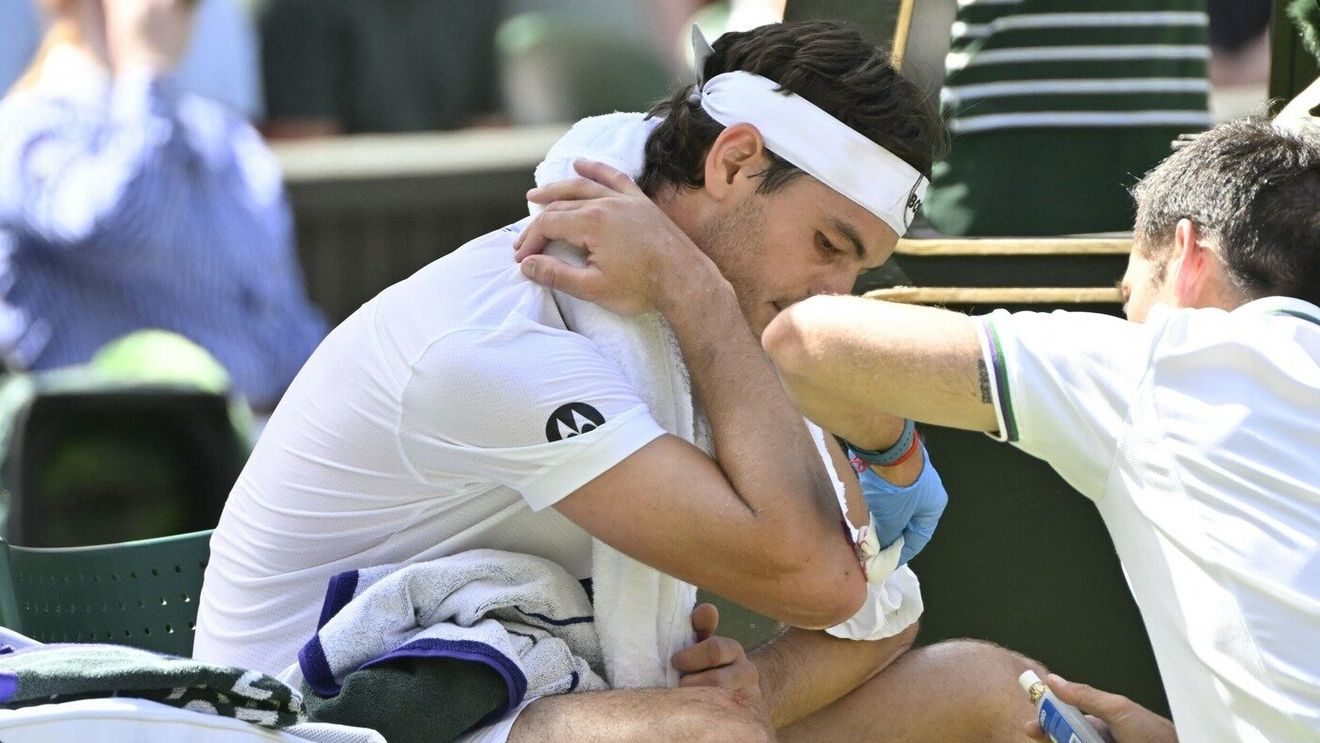 Alarmă pe „centralul” de la Wimbledon: meci întrerupt de 4 ori! Jucătorul a început să sângereze, iar unui spectator i s-a făcut rău