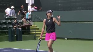 Sorana Cîrstea și-a „distrus" adversara în turul secund la Indian Wells! Urmează un duel de gală cu Elina Svitolina