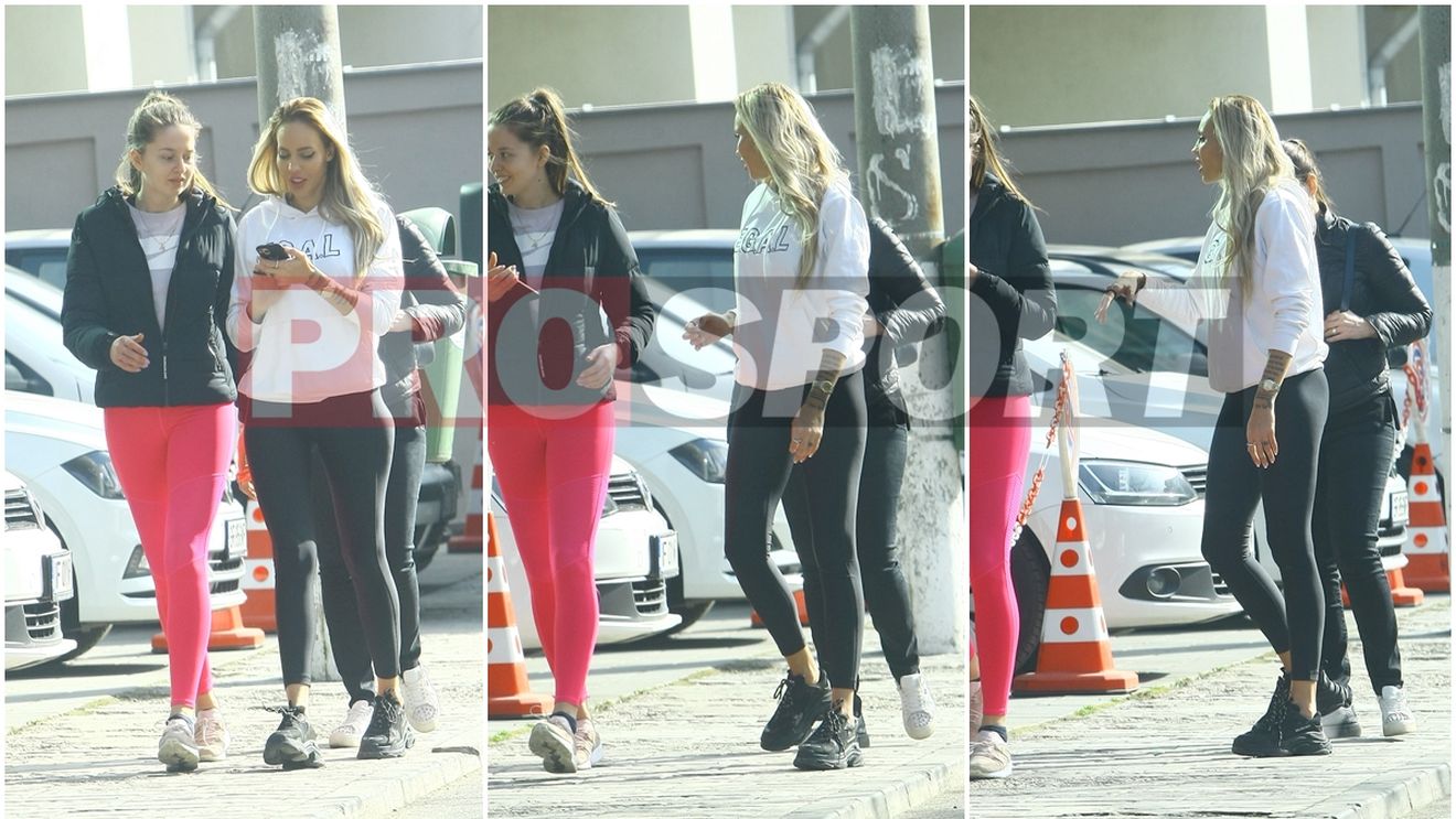 Viitoarea soție a lui Gabi Enache și-a pus cei mai mulați colanți din garderobă și a ieșit la plimbare | FOTO EXCLUSIV