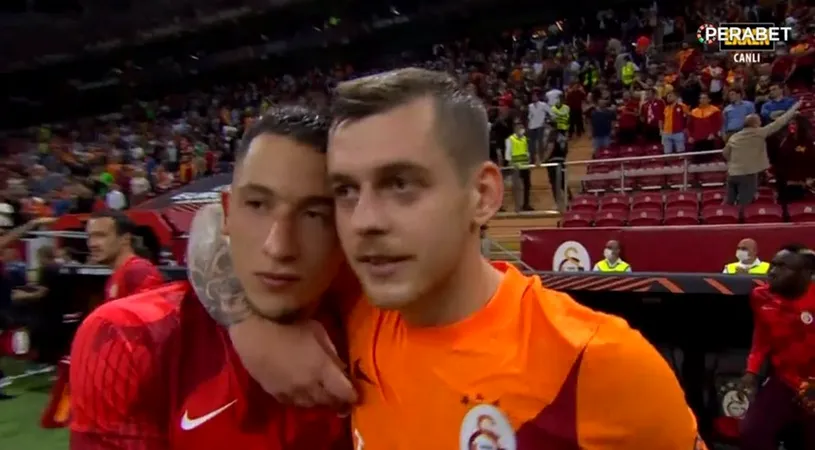 Alex Cicâldău și Olimpiu Moruțan, cei mai buni fotbaliști de la Galatasaray din partida cu Lazio! Ce note au primit românii