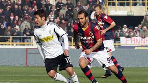 Presa italiană îl elogiază pe Mutu: românul 'stratosferic' a fost 'protagonist absolut' al meciului Cesena-Genoa