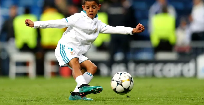 Real Madrid, contract pentru fiul lui Cristiano Ronaldo pentru academia de tineret