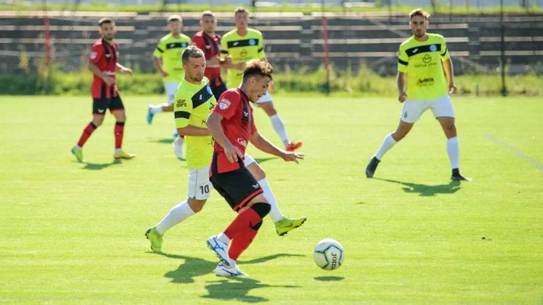 FK Csikszereda a câștigat amicalul cu Viitorul Șelimbăr după ce a fost condusă la pauză. Argentinianul Bauza a reușit o ”dublă”
