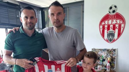 Adnan Aganovic s-a întors la Sepsi OSK. Promisiunea croatului