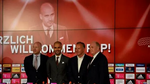 Guardiola a fost prezentat oficial la Bayern! Primele declarații oferite de Pep