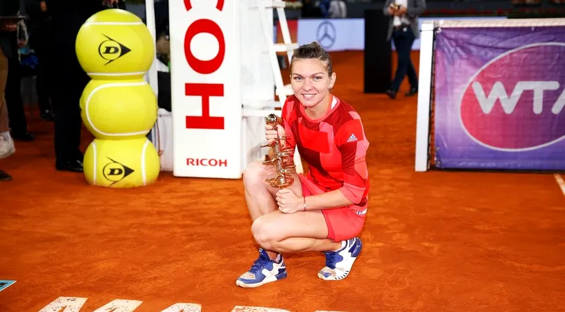 Simona Halep, nostalgică: „Mi-e dor”. Ce a postat românca pe rețelele sociale, la patru ani de la câștigarea turneului WTA de la Madrid | FOTO