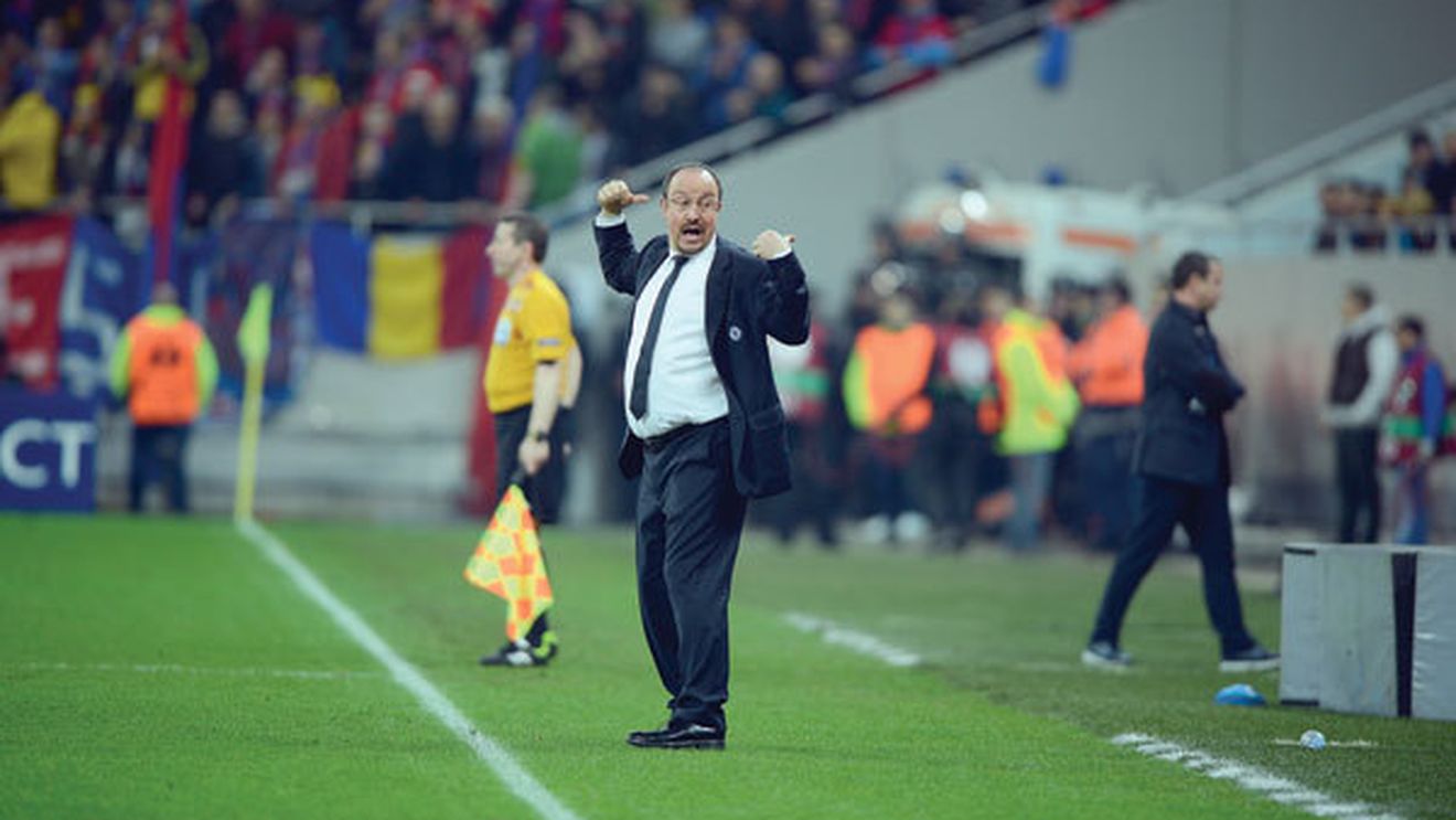 Rafa Benitez câștigă, dar îl laudă pe Reghe!** "Steaua are un antrenor bun! E o echipă bine organizată"