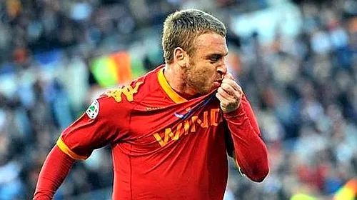 De Rossi rămâne la Roma!** Atacantul va câștiga 5,5 milioane de euro pe an