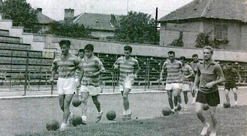 Breviar sportiv arădean după 65 de ani:** când Petschovsky dădea de pământ cu Ciocanul