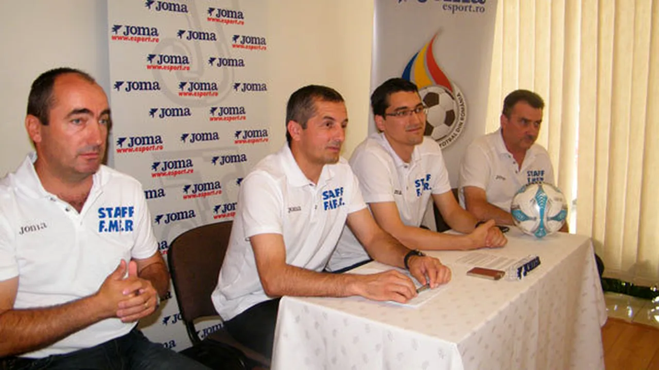 Minifotbalul românesc se pregătește de campionatul european