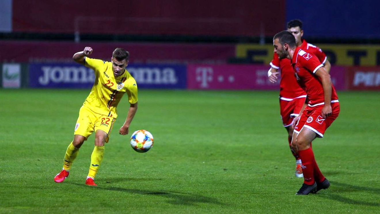 România U21 - Malta U21 4-1, în preliminariile EURO 2021 | Naționala de tineret s-a distrat pe teren! Toate gândurile se îndreaptă acum către meciul cu Danemarca | GALERIE FOTO