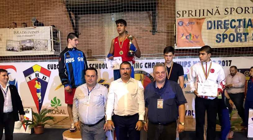 PERFORMANȚĂ‚ | Boxul românesc și-a atins obiectivul: craioveanul Daniel Dumitru - medalie de aur la Campionatul European de cadeți de la Rm. Vâlcea