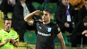 FC Argeș - Universitatea Craiova 0-1, în etapa 6 din play-off-ul Superligii. Teles marchează golul care îi face pe olteni lideri cu un avans de 3 puncte