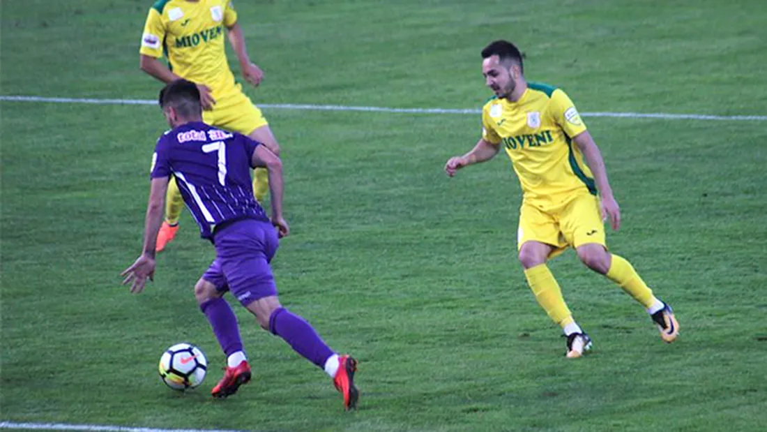 Conducerea CS Mioveni se laudă cu decizia înlocuirii lui Roșu cu Eftimie înaintea meciului cu FC Argeș.** 