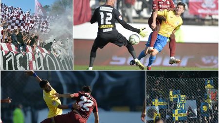 Manole l-a zidit pe Stoican în Regie. Rapid câştigă ”Primvs Derby” cu Petrolul, un meci animat de fanii celor două echipe