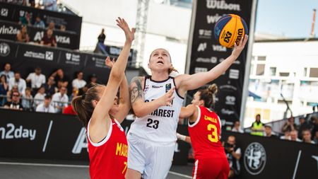 Rapid, pe podium la Viena și premiată pentru cel mai rapid meci câștigat în baschetul 3x3! „Este un prim pas”. SPECIAL
