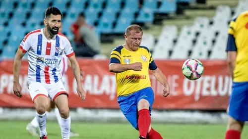 Dorinel Munteanu a revenit pe teren! Florin Cernat, gol decisiv | FOTO&VIDEO