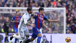Același erou neașteptat! Ramos e din nou decisiv, anulează golul lui Suarez și El Clasico 265 nu are un câștigător. Barcelona - Real Madrid 1-1 și oaspeții păstrează șase puncte față de marea rivală