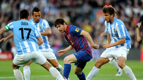 BarÃ§a încheie magistral turul din Primera, cu un nou record istoric!** Malaga – BarÃ§a 1-3! Messi a fost din nou FANTASTIC