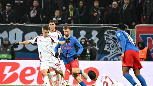 Gigi Becali a găsit vinovatul pentru faptul că FCSB n-a marcat cu Olympiacos. Nu e Bîrligea!