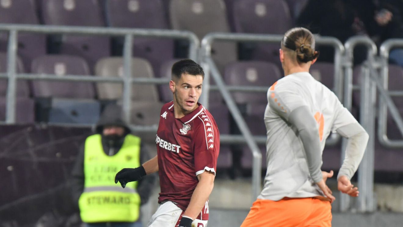 Daniel Paraschiv, mesaj războinic după ce a revenit în Superliga în tricoul Rapidului: „Sunt pregătit să fac asta!”