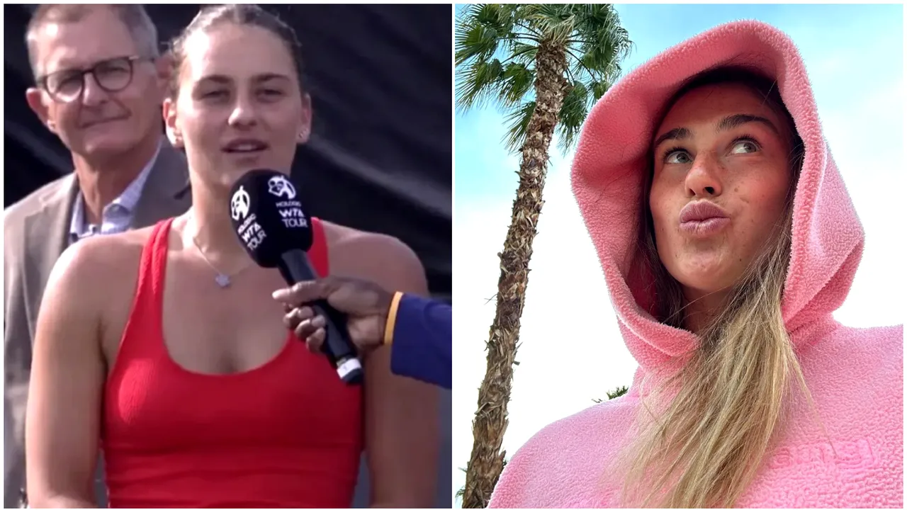 Ucraineanca Marta Kostyuk i-a dat replica Arynei Sabalenka, după ce bielorusa a spus că se confruntă cu „multă ură