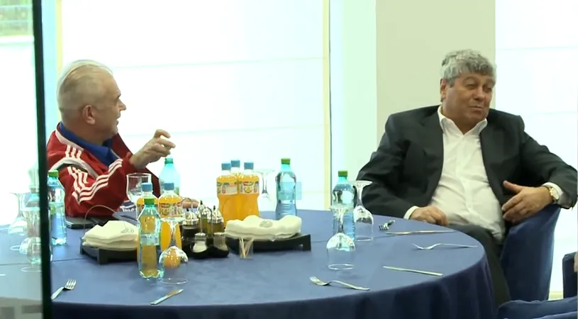 Mircea Lucescu i-a vizitat pe jucătorii naționalei în cantonament: 