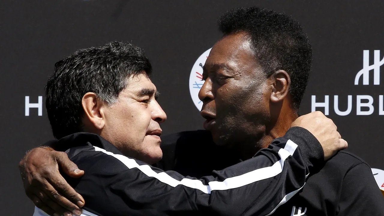 Pele, mesaj emoționant după moartea lui Diego Maradona: „Într-o zi vom lovi cu piciorul în minge împreună pe cer”