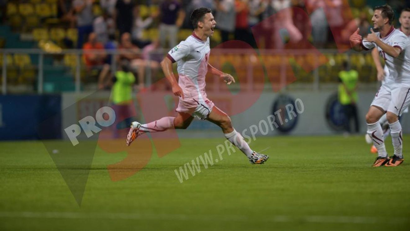 Viitorul - Rapid 1-2. Ganea, primele puncte pentru atingerea obiectivului