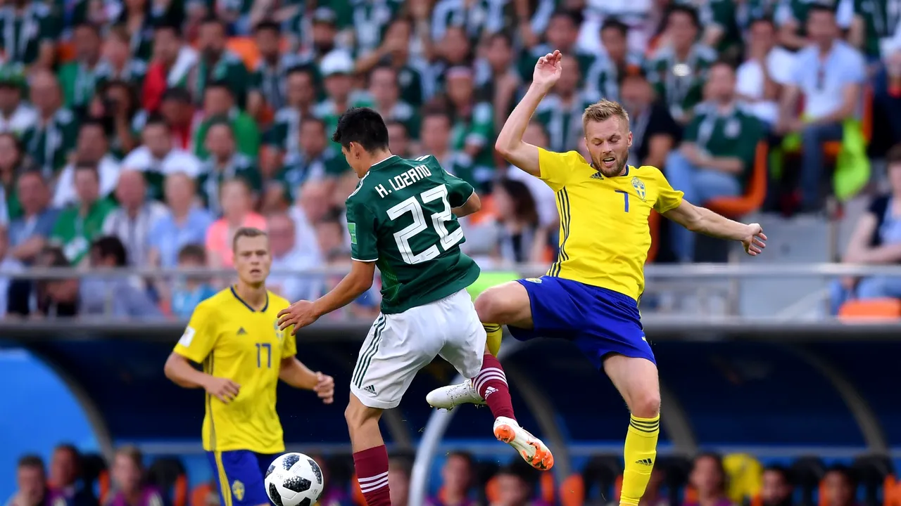 Suedia, deasupra tuturor! Nordicii spulberă Mexic cu 3-0 și câștigă grupa din care Germania iese rușinos