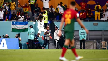 A vrut să îl umileasă pe Cristiano Ronaldo? Starul Ghanei a explicat de ce l-a imitat pe lusitan, în momentul în care a marcat împotriva Portugaliei!