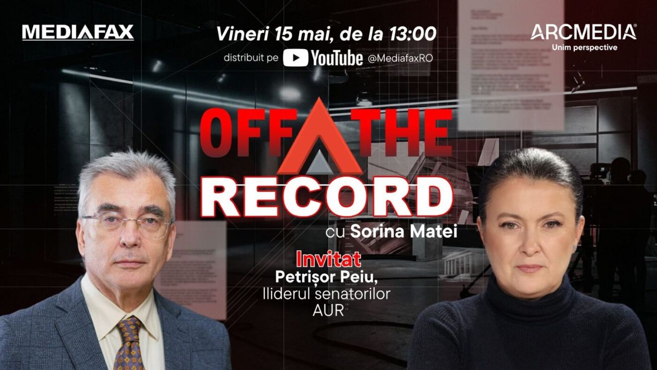 OFF The Record. Invitat: Petrișor Peiu, liderul senatorilor AUR