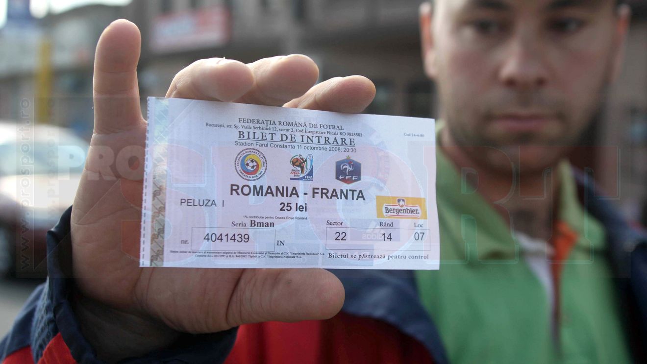 Mai sunt 1000 de bilete la România - Franța