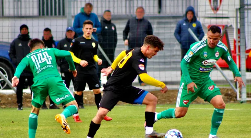 Ilyeș l-a bătut pe Surdu! FC Brașov a pierdut amicalul cu Sepsi OSK. Sburlea, gol și eliminare