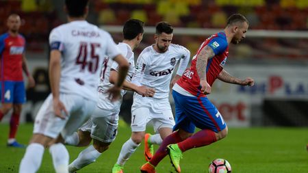 LIVE BLOG | FCSB - CFR 2-0. Gnohere și eurogolul lui Ovidiu Popescu aduc vicecampioana pe primul loc. Păun și Tănase au ratat ocazii monumentale