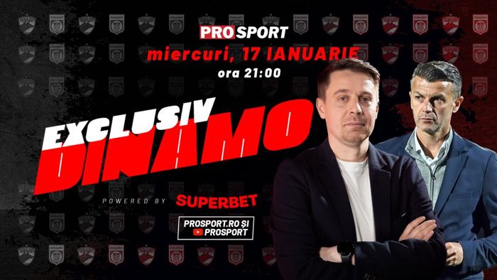 EXCLUSIV DINAMO, miercuri, de la ora 21, invitat Ovidiu Burcă. Fostul antrenor al „câinilor” vine în fața suporterilor dinamoviști