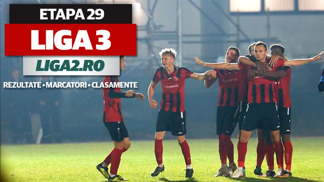 Gata lupta pentru promovare: Reșița și Csikszereda sunt ultimele echipe care fac pasul în Liga 2.** SCM Gloria Buzău a pierdut primul meci în acest sezon. Rezultatele și marcatorii etapei a 29-a, penultima