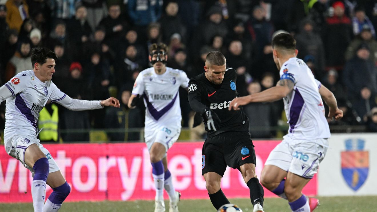 FC Argeș - FCSB 1-0, Live Text Online, în etapa 22 din Superliga. A început repriza a doua!