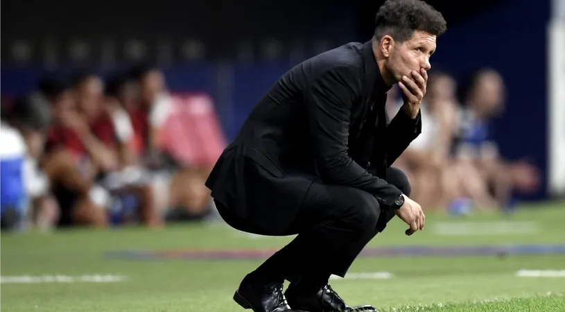 Diego Simeone, depistat pozitiv cu noul COVID-19. Atletico Madrid, fără antrenor la meciul cu Cadiz