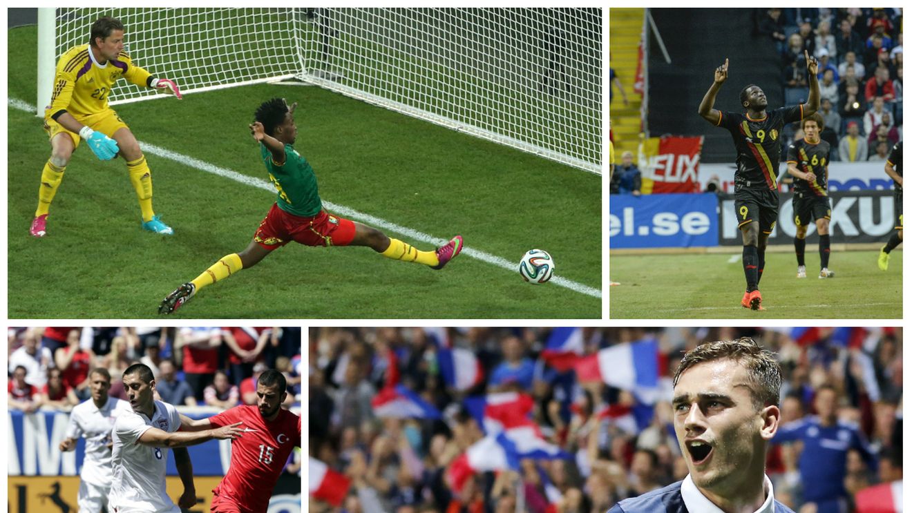 Camerun, egala Germaniei, Belgia stă în jucătorii lui Chelsea, Franța, egalată în ultimul minut. Rezultatele din amicale ale țărilor participante la CM 